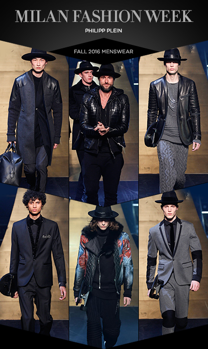 Philipp Plein MFW Fall 2016 Menswear Collection 