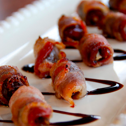 Bacon Wrapped Dates