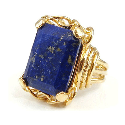 Sapphire and Diamond Ring