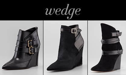 Fall 2013 Wedge Booties