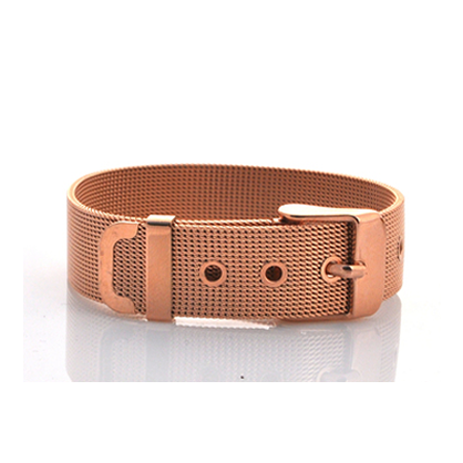 Rose Gold Buckle Bangle