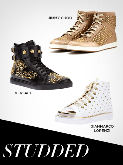 Fall 2013 Studded Sneakers