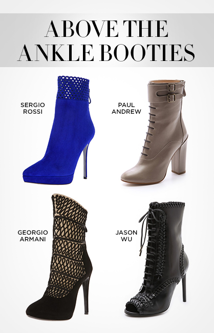 Fall 2013 Footwear: Booties