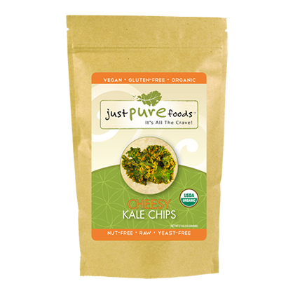 Just Pure Foods Cheesy Kale Chips