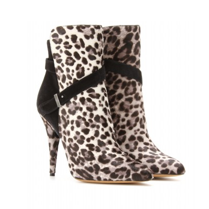 Tabitha Simmons Leopard Booties