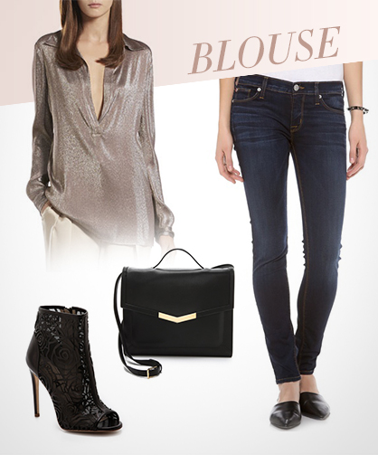 Metallic Spring 2014 Trend Blouse