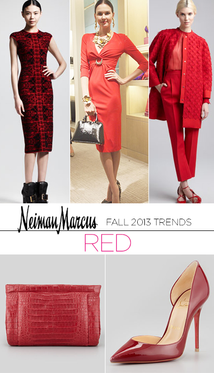 Fall 2013 Trends: Red