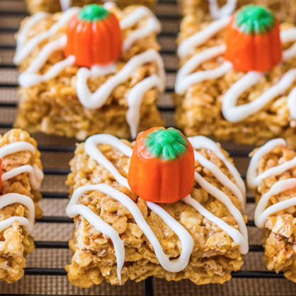 Halloween Desserts: Pumpkin Bars