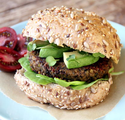 Pumpkin Lentil Burger Recipe