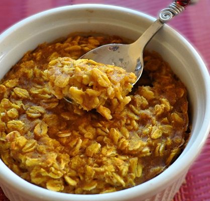 Pumpkin Oatmeal Recipe