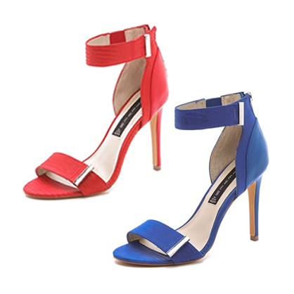 Red and Blue Heels for Fourth of July