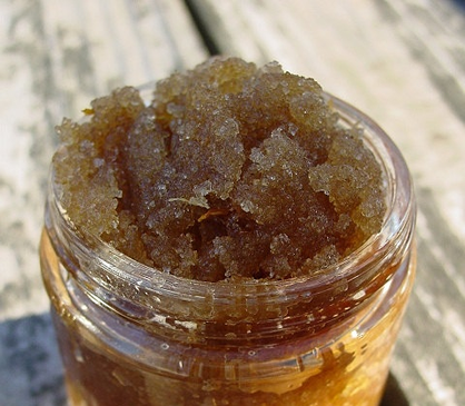 DIY Honey Sugar Scrub