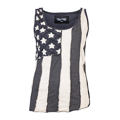 Flag Patchwork Tank Top