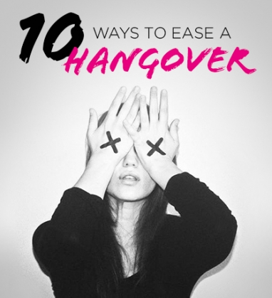 Wellness Wednesday: 10 Ways to Ease a Hangover