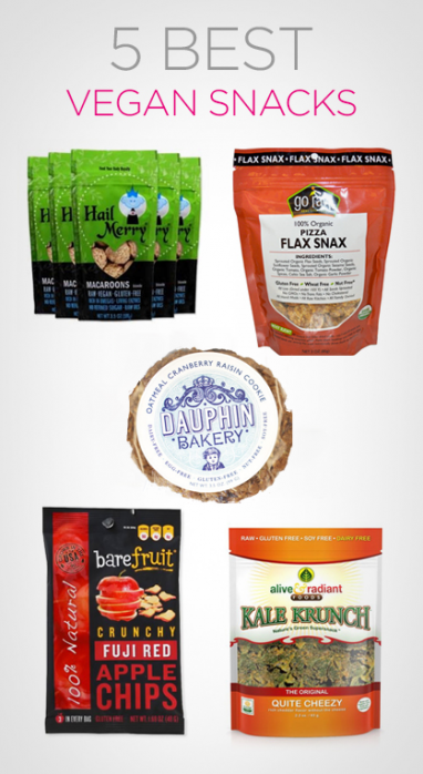 Wellness Wednesday: 5 Best Vegan Snacks