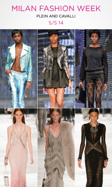 Milan Fashion Week: Philipp Plein and Roberto Cavalli S/S 14