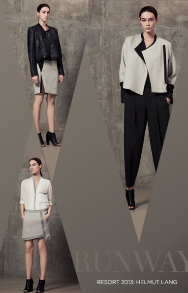 Resort 2013: Helmut Lang