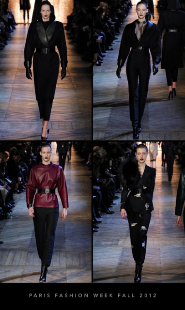 Paris Fashion Week Fall 2012: Yves Saint Laurent