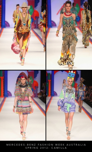 Mercedes-Benz Fashion Week Australia Spring 2012: Camilla