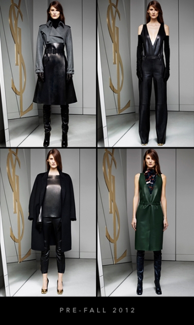 Pre-Fall 2012: Yves Saint Laurent