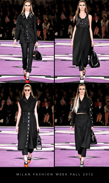 Milan Fashion Week Fall 2012: Prada