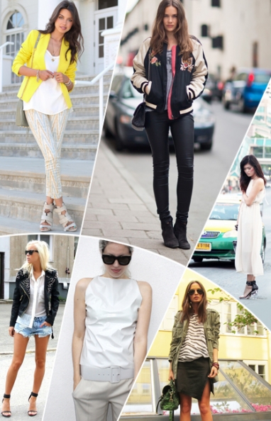Street Scene: From sporty styles to feminine dressing