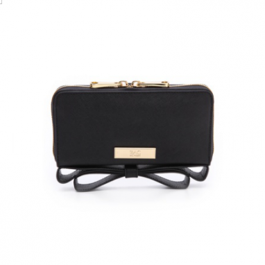 Sophisticated Leather Wristlet