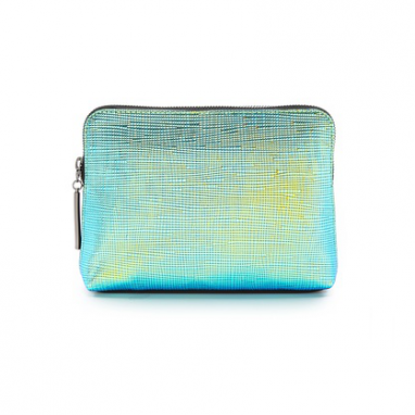 Striking Metallic Pouch