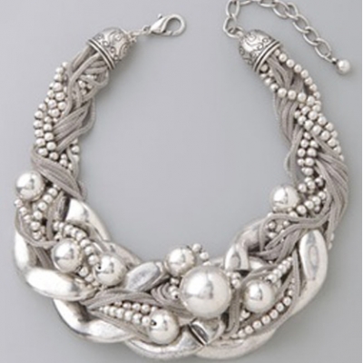 Braided Chain Link Necklace | LadyLUX - Online Luxury Lifestyle, Technology and Fashion Magazine