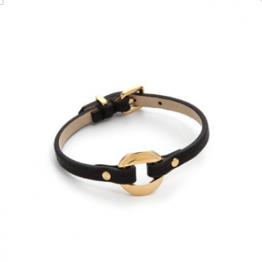 Fluorescent Leather Bracelet