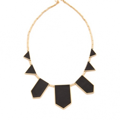 Station Leather Necklace