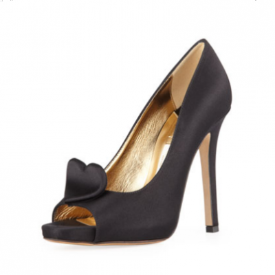 Heart Satin Pumps | LadyLUX - Online Luxury Lifestyle, Technology and Fashion Magazine