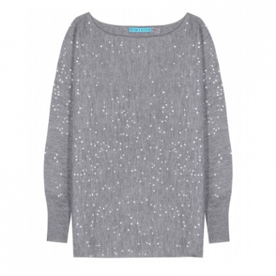 Boatneck Sequin Sweater | LadyLUX - Online Luxury Lifestyle, Technology and Fashion Magazine