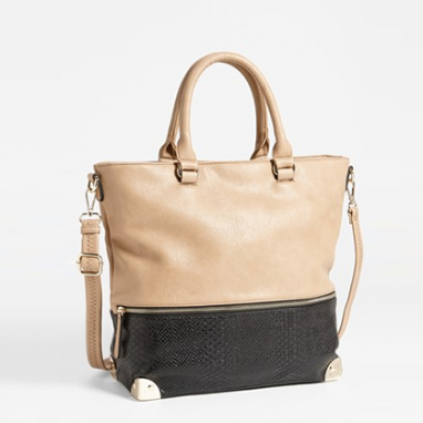 Snake Embossed Tote