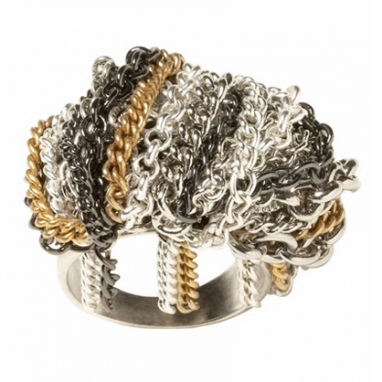 Knots n’ Chains Ring