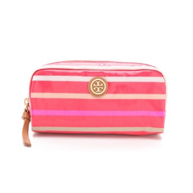 Striped Cosmetic Case