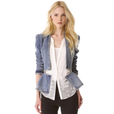 Denim Flare Jacket