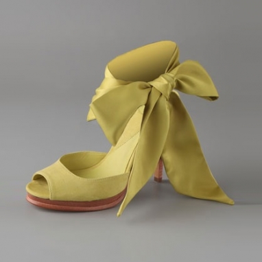 DvF Scarf Tie Platform Sandals