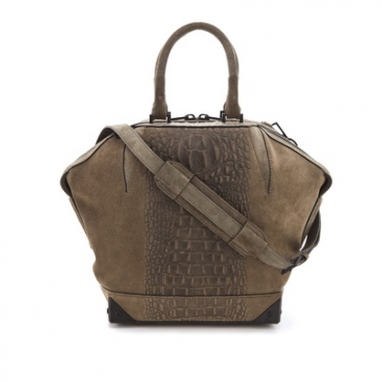 Emile Suede Satchel