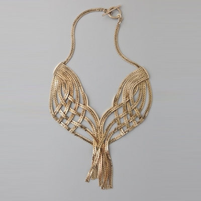 Chain Bib Necklace | LadyLUX - Online Luxury Lifestyle, Technology and Fashion Magazine