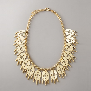 Fringe Drop Necklace