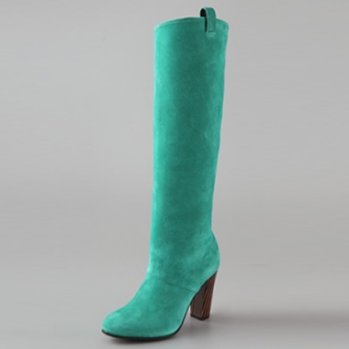 DVF Suede Boots