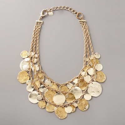 Pave Disc Necklace | LadyLUX - Online Luxury Lifestyle, Technology and Fashion Magazine