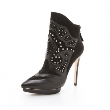 Western Style Ankle Booties