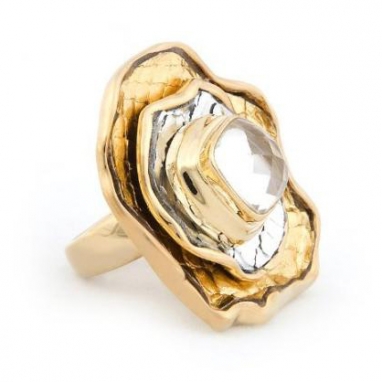 Gold Flower Ring
