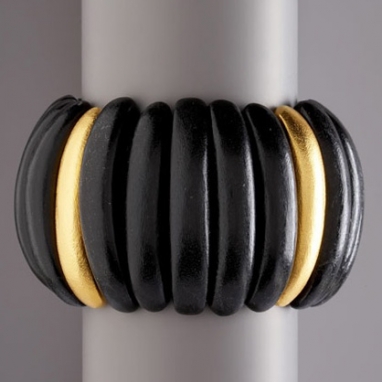 Wooden Spacer Bangle