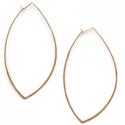Rose Gold Leaf Earrings | LadyLUX - Online Luxury Lifestyle, Technology and Fashion Magazine