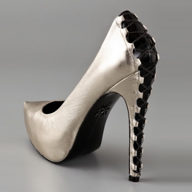 Rock & Republic Lace Pumps
