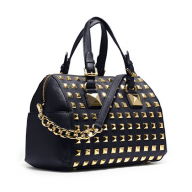 Studded Satchel