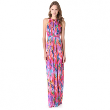 Graphic Maxi Dress